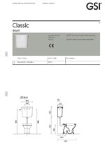 Κομπλέ Λεκάνη Υψηλής ΠίεσηςΚ Σ CLASSIC 54+ΚΑΛ. MS87 Ξύλο GSI - Image 3