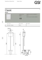 Κομπλέ Λεκάνη Υψηλής ΠίεσηςΠ Σ CLASSIC 54+ΚΑΛ. MS87C Μαύρο S C GSI - Image 5