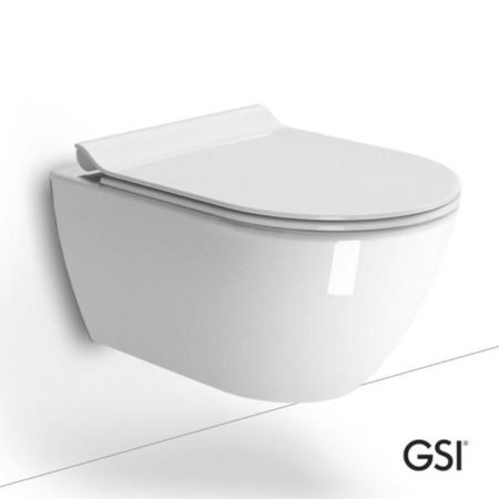 Κομπλέ Κρεμαστή Λεκάνη PURA 55 RIMLESS+ΚΑΛ.MS86SC SLIM S C GSI