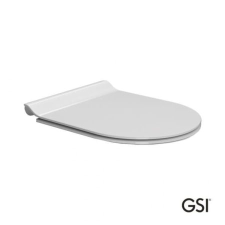 Κάλυμμα Λεκάνης NORM-PURA-KUBE SLIM SOFT CLOSE GSI WHITE CHR