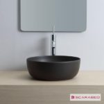 Νιπτήρας GLAM Φ39 SCARABEO ARDESIA (Μαύρο Ματ) - Image 2