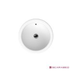 Νιπτήρας IN-OUT 39,5Φ SCARABEO WHITE - Image 3