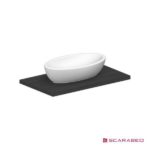 Νιπτήρας PLANET 66x38,5 SCARABEO WHITE - Image 3