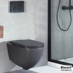 Κομπλέ Κρεμαστή Λεκάνη LENTA RIM+ΚΑΛ.MS38C S C B.C. ANTHRACITE MATT