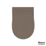 Κομπλέ Κρεμαστή Λεκάνη LENTA RIM+ΚΑΛ.MS38C S C B.C. TAUPE MATT - Image 3