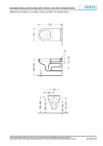 Κομπλέ Κρεμαστή Λεκάνη ΑΜΕΑ+ΚΑΛ.9001SC SLIM SOFT-CLOSE WHITE - Image 3