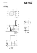 Κομπλέ Λεκάνη AΜΕA VELA ΧΠ Π Μ+ΚΑΖ+ΜΗΧ+ΚΑΛ.9001SC SLIM SOFT-CLOSE - Image 2