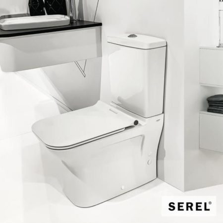 Κομπλέ Λεκάνη NT12 BTW ΧΠ Π Μ+ΚΑΖ+ΜΗΧ+ΚΑΛ.ZT00SC SLIM SOFT-CLOSE WHITE