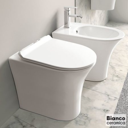 Λεκάνη Υψηλής Πίεσης AIDA 52 BTW Με ΚΑΛ.9620SC BIANCO CERAMICA WHITE