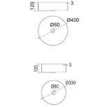 Νιπτήρας Επιτραπέζιος MILO Φ40 VOSS Inox PVD ROSE-GOLD - Image 2