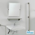 Λαβή Τοίχου Κάθετη 140 CM ΑΜΕΑ Inox MAT (Νέος Κωδικός G56JAS11) - Image 2