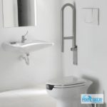 Μπάρα Τοίχου Ανακλινόμενη 80 CM ΑΜΕΑ Inox MAT (Νέος Κωδικός G56JCS14) - Image 3