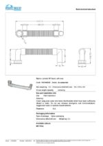 Σιφώνι 90 Μοιρών Για Νιπτήρα ΑΜΕΑ PONTE GIULIO WHITE - Image 2