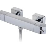 Θερμοστατική Μπαταρία Ντουζιέρας Χρωμέ