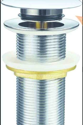 Βαλβίδα κλίκ-LUSSO ZINC χωρίς υπερχείλιση 10 5 cm