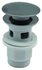 Βαλβίδα AMERICA με κλίκ πλαστική 10cm με υπερχείλιση