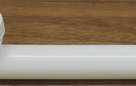 Γωνία πλαστική λευκή 1/2 Χ Φ40 ΙΤ