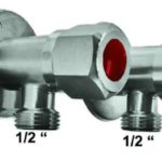 ATLAS - Διακόπτης ST/ST 304 σφαιρικός γωνιακός 1/2"x1/2"