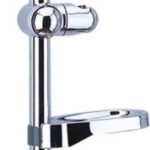 TRIO NOVA - Βέργα ντούζ 60cm *DIA 25MM με σαπουνοθήκη/ποτηροθήκη