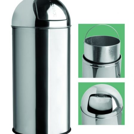 BOMBA - Χαρτοδοχείο ST/ST 30*70 28L