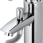 SOLUTION - Μπαταρία νιπτήρα με τηλέφωνο & σπιράλ