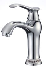 VENEZIA - Μπαταρία νιπτήρα πλήρης Χρωμέ