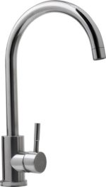 VIVO-1 - Μπαταρία νεροχύτη SS304 Χρωμέ γυάλινη