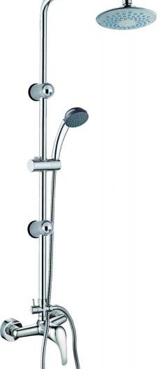 BARETA - Βέργα ντούζ με μπαταρία κεφαλή /τηλέφωνο /σπιράλ