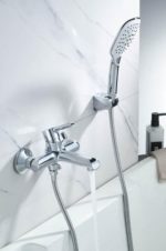 SILUETA - Μπαταρία λουτρού πλήρης Χρωμέ