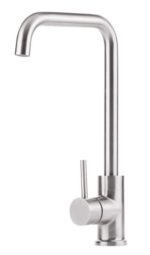 LIRA-2 - Μπαταρία νεροχύτη SS304 Χρωμέ γυάλινη