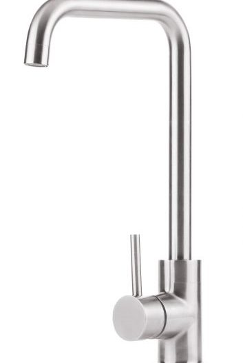 LIRA-2 - Μπαταρία νεροχύτη SS304 Χρωμέ γυάλινη