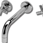 ORIZONTAL - Επίτοιχη Μπαταρία νιπτήρα/νεροχύτη