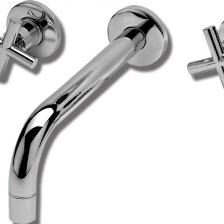 ORIZONTAL - Επίτοιχη Μπαταρία νιπτήρα/νεροχύτη