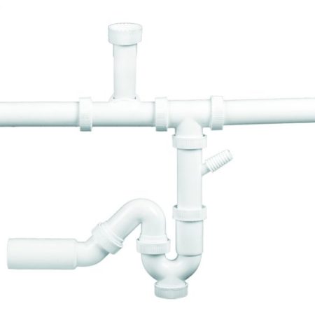 TRIPLO - Σιφώνι νεροχύτου τριπλό χωρίς βαλβίδα