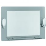 EMILIA - Καθρέπτης με Εταζέρα και απλίκα 80*60