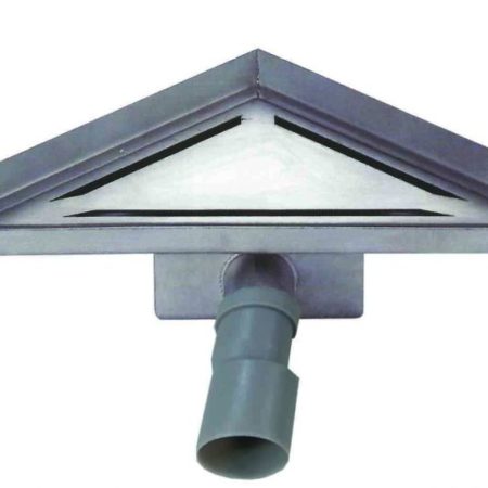 SCARETO ANGOLO - Κανάλι γωνίας L 25x25cm ST/ST304+Σιφ. Φ40/50