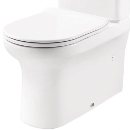 TOP Rimless - Λεκάνη ΧΠ/ΠΣ με κάλυμμα UF S/C - HUIDA