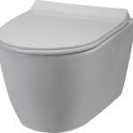 OMIKRON - NOVA Λεκάνη κρεμαστή με κάλυμμα S/C