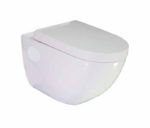 OMIKRON - Λεκάνη κρεμαστή με κάλυμμα S/C