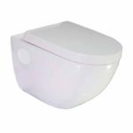 OMIKRON - Λεκάνη κρεμαστή με κάλυμμα S/C