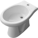 UNIVERSAL - Μπιντές λευκό 57*37*395cm