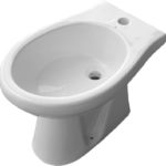 UNIVERSAL - Μπιντές λευκό 57*37*395cm