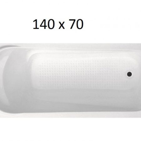 COMMON 140χ70 - Λουτήρας ακριλικός με βάση