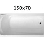 COMMON 150χ70 - Λουτήρας ακριλικός με βάση