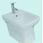 GENERAL - Μπιντές λευκός 52*36*40h 4cm - HUIDA