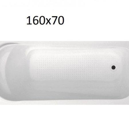 COMMON 160χ70 - Λουτήρας ακριλικός με βάση