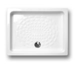 Ντουζιέρα 120x80 cm πορσελάνη