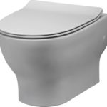 FORTE-Rimless λεκάνη κρεμαστή με κάλυμμα - HUIDA