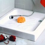 IDEALΕ 70x70cm - Τετράγωνη ντουζιέρα λευκή