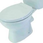 REA Λεκάνη ΧΠ/KΣ με κάλυμμα απλό 21cm κέντρο